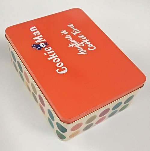 LTP Printed Cookie Tin Box, Size : 150 x200 x75 mm