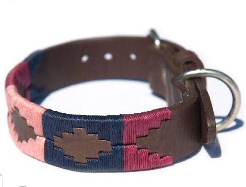 Leather Lether dog collars, Size : M, XL