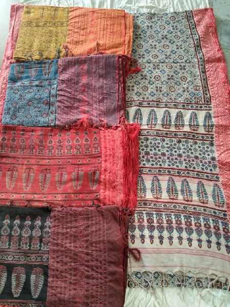 Ajrakh Block Print Modal Fabric