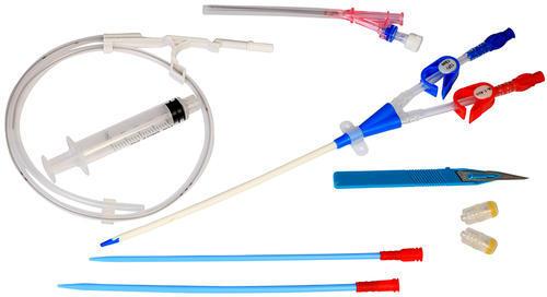 Plastic Double Lumen Catheter Kit, Length : 20-40cm