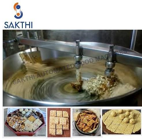 SAKTHI Chikki Making Machine, Capacity : Starts from 50Kg/Hr