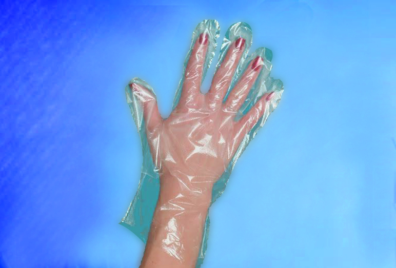 Highly Soft LDPE Plastic Gloves, Color : Transparent