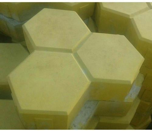Hexagonal Concrete Pavement Paver Block, for Flooring, Size : Standard