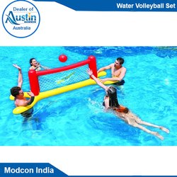 Austin Printed Plastic Water Volleyball Set, Size : 94