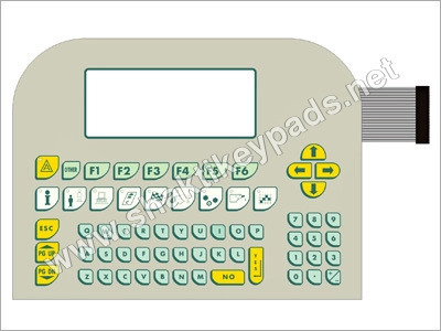 Display Window Membrane Keypad, for Laboratory, Feature : Crack Resistance, Flawless Finish, Water Proof