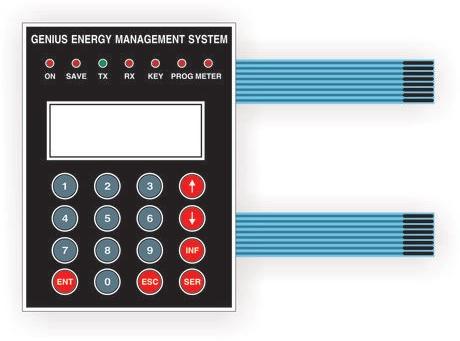 Energy Management System Membrane Keypad, Weight Capacity : 1000-2000kg