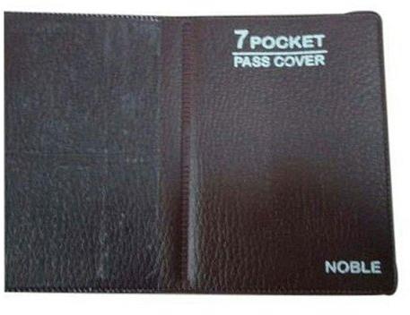 Brown Leather Pass Book Cover
