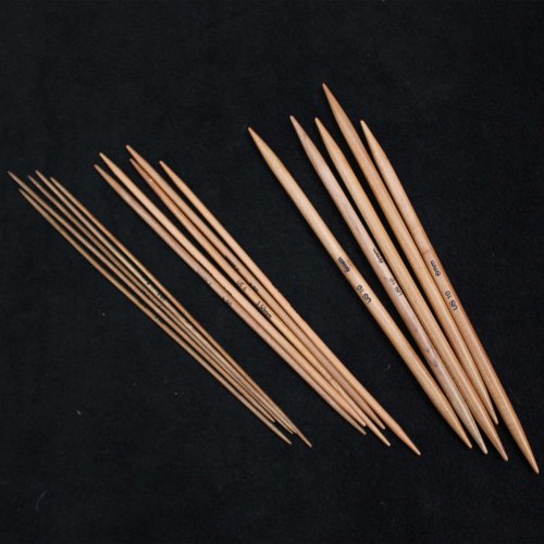 Wood Double Point Knitting Needle, Color : Natural