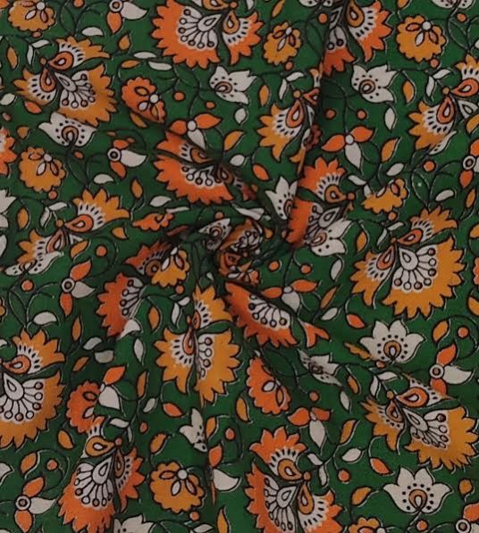 BFTBKLK11 Kalamkari Hand Printed Fabric