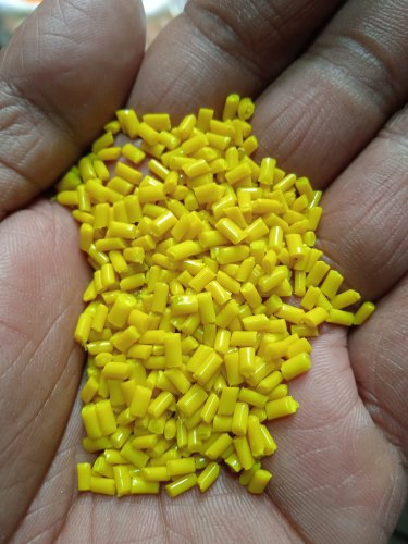 yellow pp granules