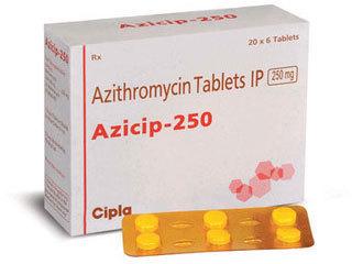 AZICIP 250MG (AZITHROMYCIN TAB)