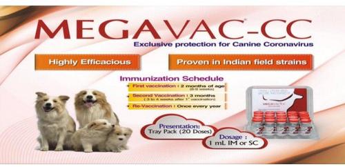 MEGAVAC CC (CANINE CORONA VIRUS)
