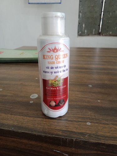 King Queen Hair Grow Oil, Packaging Type : Plastic Bottle