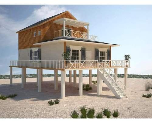 Prefabricated Beach House, Size : 1220 Square Feet