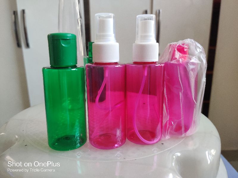 Plain Plastic Transparent Water Bottle