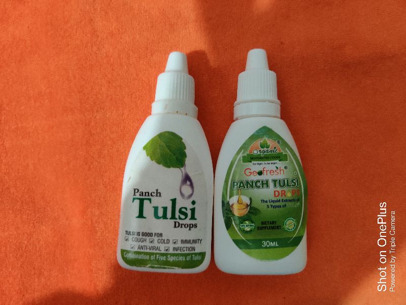 TULSI DROP HDPE 30 ML BOTTLE WITH CAP