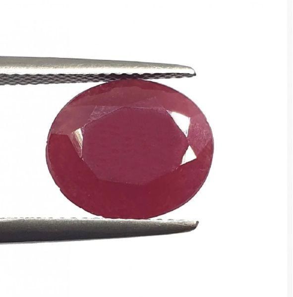 6.70 CT 7.5 Ratti Natural Untreated Certified Ruby Earth Mined