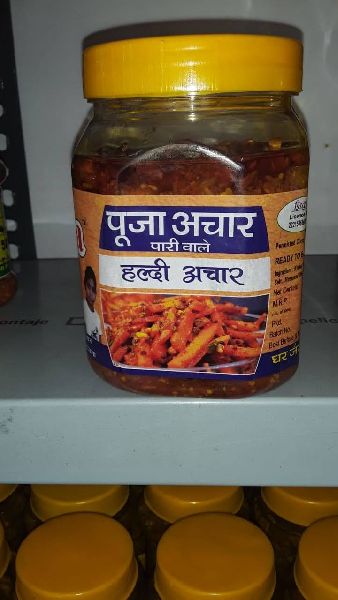 Haldi pickle, Taste : Spicy