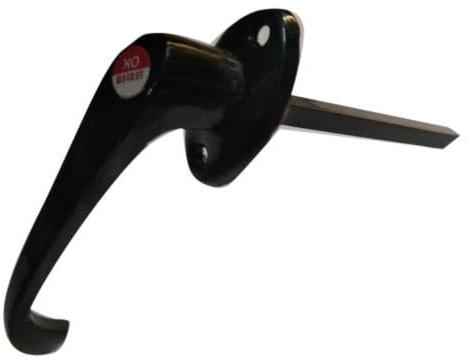 Metal Black Finish L Handle, Certification : ISI Certified