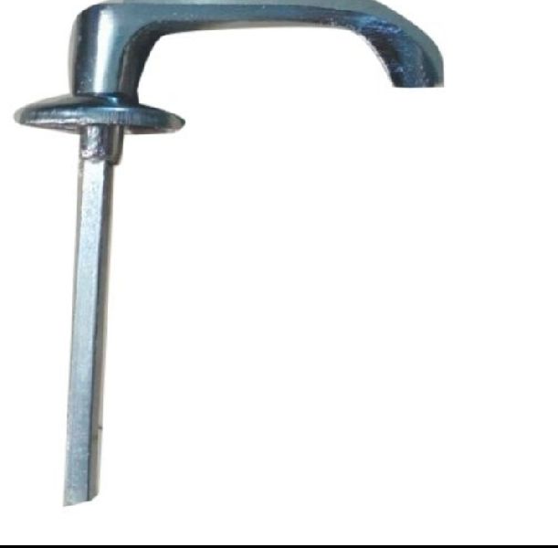 Cast Iron Chrome Plated L Handle, For Stable Performance, Simple Installation, Handle Type : Lever