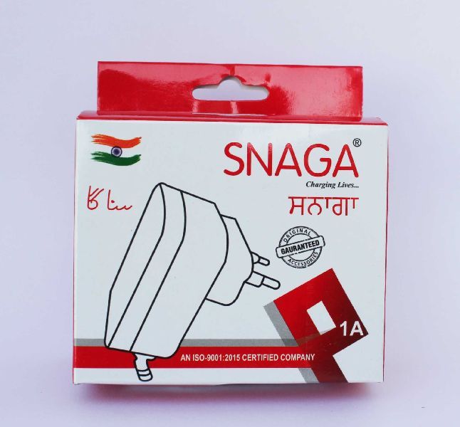 SNAGA Mobile Charger, Color : Black