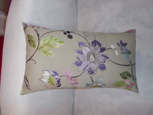 Cotton Hand Painted Pillow Cover, Size : 18x27 Inch