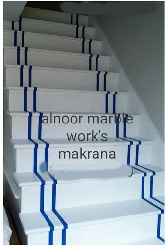 White Marble Steps