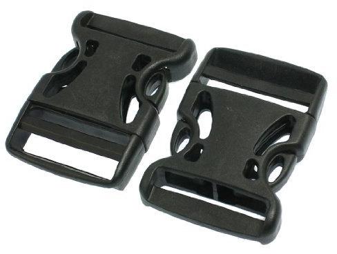 Plastic Side Release Buckle, Color : Black