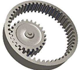 Polished Hydraulic Alloy Steel Internal Gear, for Industrial Use, Grade : ANSI, BS