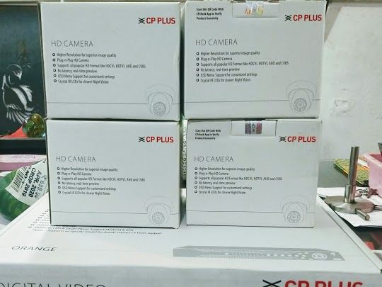 CPPLUS Plastic CCTV Security Camera, For Home, Mall, Office, Shop, Voltage : 220V