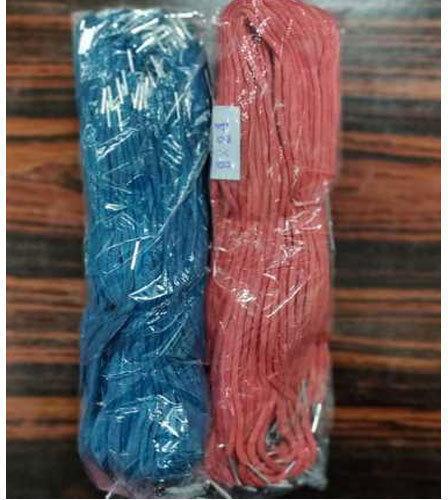 Cotton Plain File Lace, Color : Red, Blue