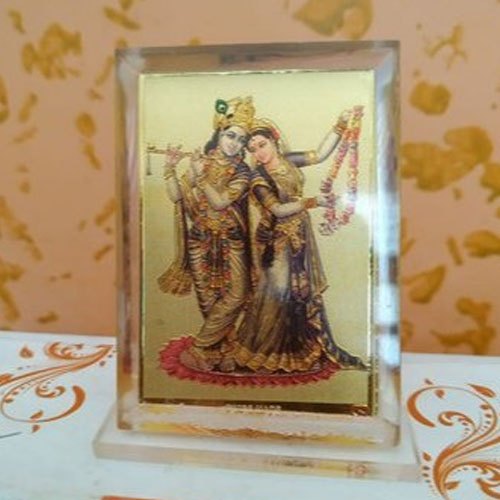 Radha Krishna Acrylic Photo Stand