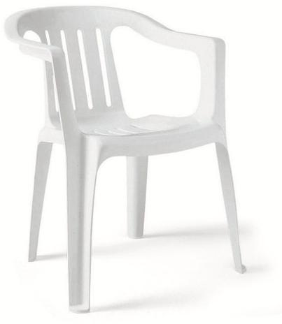 Plastic Monobloc Chair, Color : White, Brown Black
