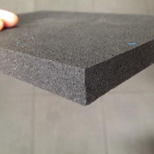 Gym Rubber Flooring Tiles, Shape : Square