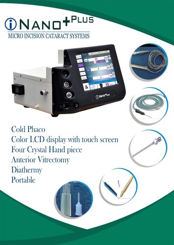 Nano Plus Phacoemulsification System, Voltage : 85 VAC-285 VAC