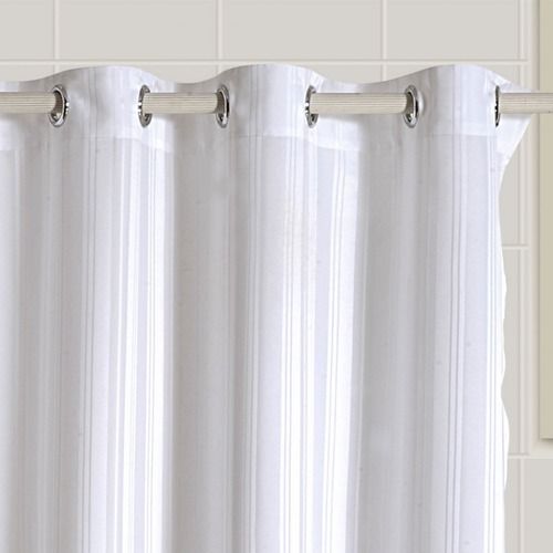 Polyester Bathroom Shower Curtain, Width : 4.3ft