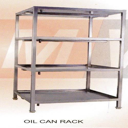 Stainless Steel Oil Can Rack