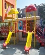 Printed FRP Playground Slide, Color : Multi Color