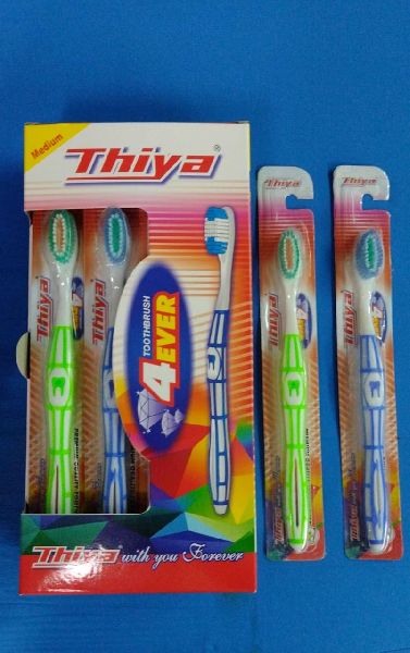 Plain Plastic Thiya 4 Ever Toothbrushes, Size : Standard