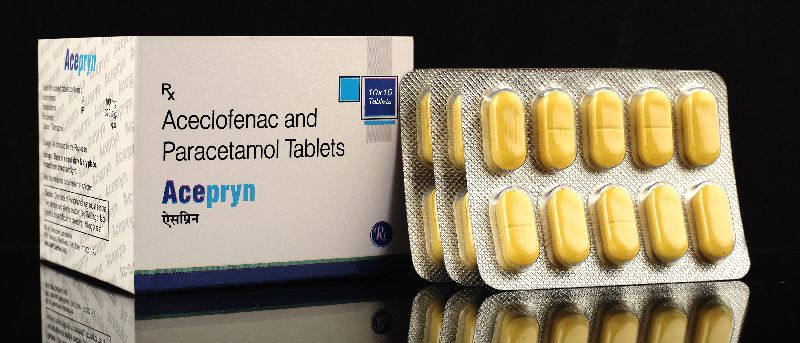 Acepryn Tablets, Packaging Type : Strips