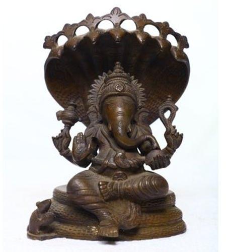 Tanjore Bronze Ganesh Statue