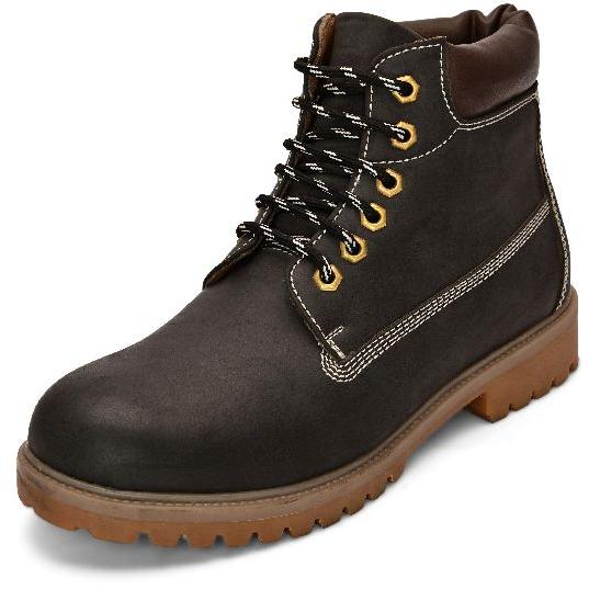 Reliable Footcare Canvas PU Leather Mens Boots, Size : 40 To 44
