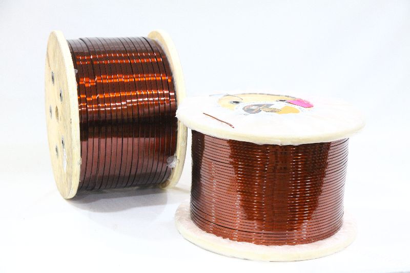 Enamelled Rectangular Copper & Aluminium Winding Wire