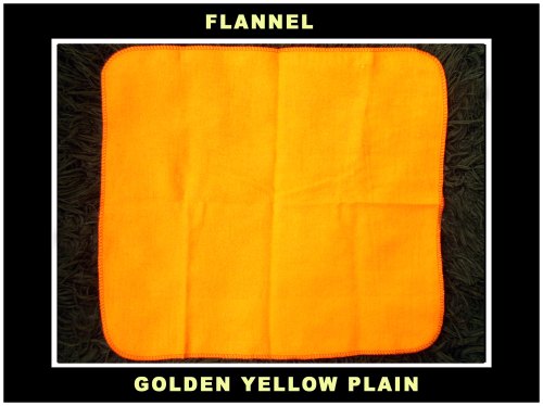 Flannel Fabric (Golden Yellow)