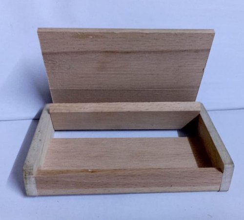 Wooden Visiting Card Box, Color : Brown