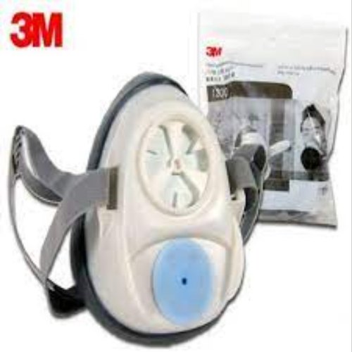 3M Thermoplastic Elastomer Safety Respirator, Color : WHITE