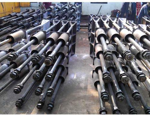 Mild steel Polished Pipes Foundation Nuts, Packaging Type : Packet