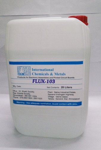 Liquid Water Soluble Flux, Packaging Size : 10-Ltrs, 20-Ltrs