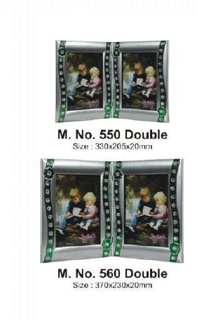 Double Photo Frame, for Decorative Purpose