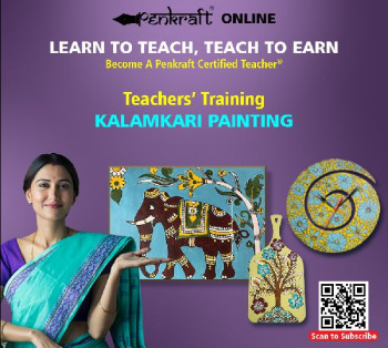 Penkraft| Learn Online & Become Penkraft Certified Teacher- Kalamkari Painting